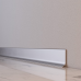 Aluminum baseboard 40x12x2700 mm silver anodized ALU-N4012A