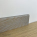Veneered MDF Skirting Board Gray Oak 80×12×2000 mm