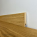 Veneered MDF Skirting Board Natural Oak 80×12×2000 mm