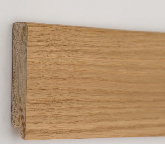 Плінтус KLM80-01 Дуб Натуральний 80х18х2400 мм. 